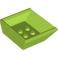 Tipper Bed Small, 3 x 4 Anti-studs (Lime)