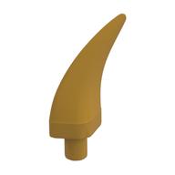 Animal Body Part, Barb / Claw / Tooth / Talon / Horn, Medium (Pearl Gold)