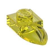 Plate Special 1 x 1 with Tooth (Trans-Yellow)