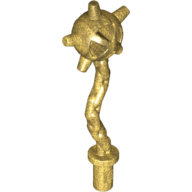 Weapon Mace / Flail Spiked (Pearl Gold)