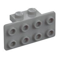 Bracket 1 x 2 - 2 x 4 (Light Bluish Gray)