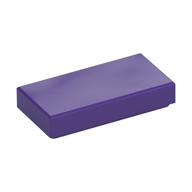 Tile 1 x 2 with Groove (Dark Purple)
