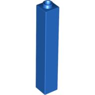 Brick 1 x 1 x 5 with Blocked Open or Hollow Stud (Blue)