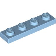 Plate 1 x 4 (Pastel Blue)