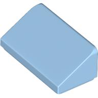 Brick Sloped 30° 1 x 2 x 2/3 (Pastel Blue)