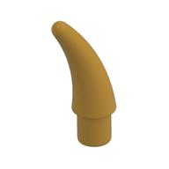 Animal Body Part, Barb / Claw / Tooth / Talon / Horn, Small (Pearl Gold)