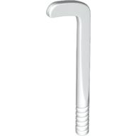 Sports Hockey Stick, Flat Shaft (White)