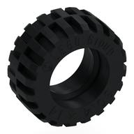 Tyre 30.4 x 14 Offset Tread [Centre Band] (Black)