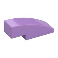 Brick Curved 3 x 1 No Studs (Medium Lavender)