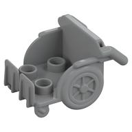 Duplo Wheelchair (Light Bluish Gray)