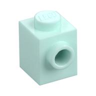 Brick Special 1 x 1 with Stud on 1 Side (Light Aqua)