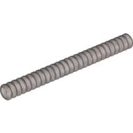Hose, Ribbed 7mm D. 9L / 7.2cm (Flat Silver)