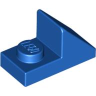 Brick Sloped 45° 2 x 1 with 2/3 Cutout [Original Version] (Blue)