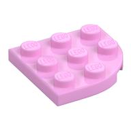 Plate Round Corner 3 x 3 (Bright Pink)