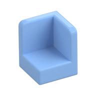 Panel 1 x 1 x 1 Corner (Bright Light Blue)