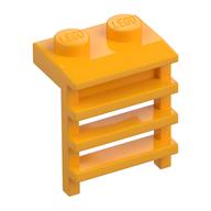 Plate Special 1 x 2 with Ladder (Bright Light Orange)