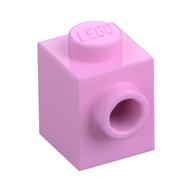 Brick Special 1 x 1 with Stud on 1 Side (Bright Pink)