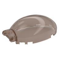 Windscreen 6 x 4 x 2 1/3 Bubble Canopy with Handle (Trans-Brown)