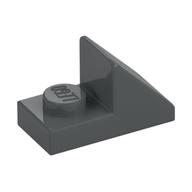 Brick Sloped 45° 2 x 1 with 2/3 Cutout [New Version] (Dark Bluish Gray)
