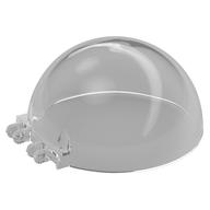 Windscreen 8 x 8 x 3 Dome with Dual 2 Fingers - 7 Teeth (Trans-Clear)