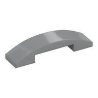 Brick Curved 4 x 1 Double, No Studs (Light Bluish Gray)