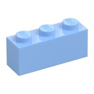 Brick 1 x 3 (Bright Light Blue)