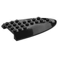 Aircraft Fuselage Curved Aft Section 6 x 10 Top (Black)