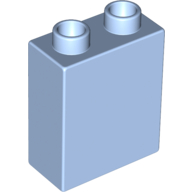 Duplo Brick 1 x 2 x 2 (Bright Light Blue)