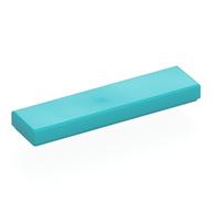 Tile 1 x 4 with Groove (Medium Azure)
