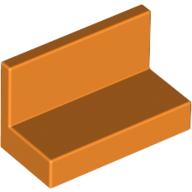 Panel 1 x 2 x 1 [Square Corners] (Orange)