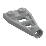 Plate Special 1 x 2 with Long Stud Receptacle (Space Wing) (Light Bluish Gray)