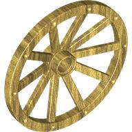 Wheel Wagon Huge (43mm D.) (Pearl Gold)