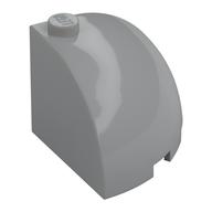 Brick Round Corner 3 x 3 x 2 Dome Top (Light Bluish Gray)
