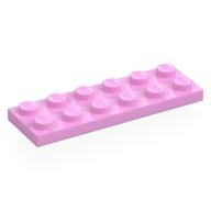 Plate 2 x 6 (Bright Pink)