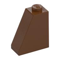 Brick Sloped 65° 2 x 1 x 2 (Reddish Brown)