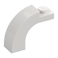 Brick Arch 1 x 3 x 2 Curved Top (White)