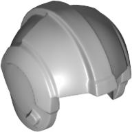 Helmet Rebel Pilot, Center Ridge [Plain] (Light Bluish Gray)
