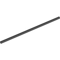 Hose Rigid 3mm D. 13L / 10.4cm (Black)