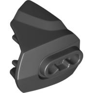 Large Figure Limb Cover, Size 3, Armor with Ball Joint Socket (Black)