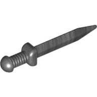 Weapon Sword with Thin Crossguard (Roman Gladius) (Pearl Titanium)