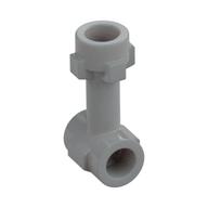 Bar 1L with Top Stud and Two Side Studs (Light Bluish Gray)