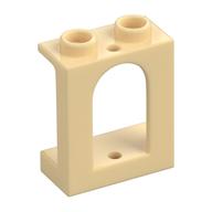 Window 1 x 2 x 2 Castle (Tan)