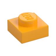 Plate 1 x 1 (Bright Light Orange)