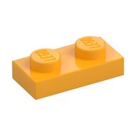 Plate 1 x 2 (Bright Light Orange)