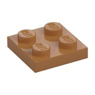 Plate 2 x 2 (Medium Nougat)