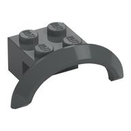 Wheel Arch, Mudguard 4 x 2 1/2 x 1 (Dark Bluish Gray)