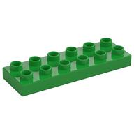 Duplo Plate 2 x 6 (Bright Green)