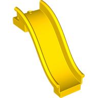 Duplo Playground Slide Straight with Two Top Studs (Yellow)