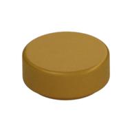 Tile Round 1 x 1 (Pearl Gold)