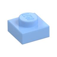 Plate 1 x 1 (Bright Light Blue)